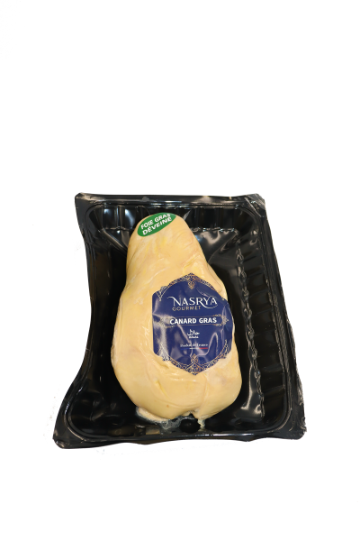 Foie gras de canard cru halal sous vide