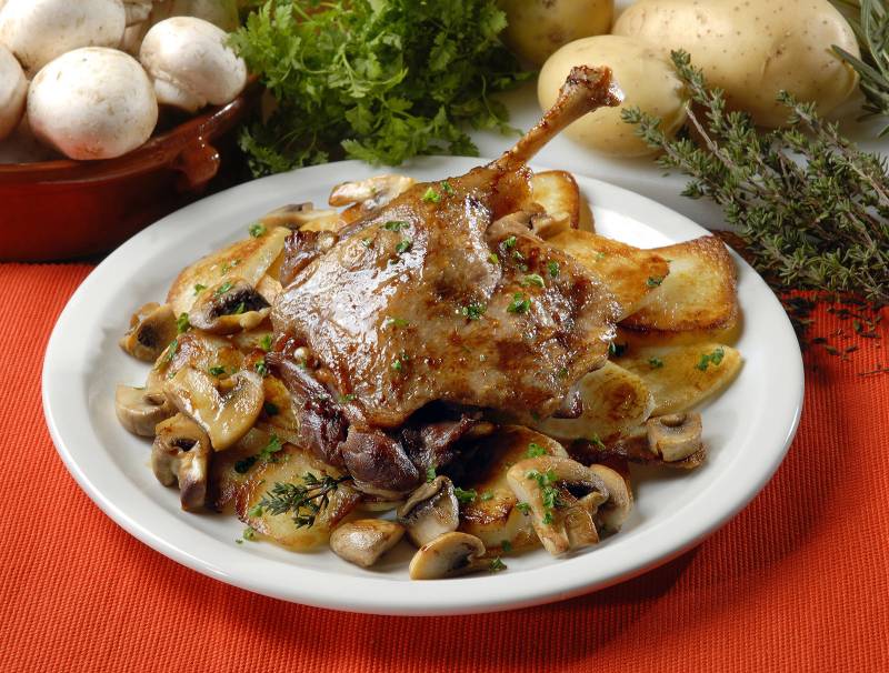 CUISSE DE CANARD CONFITE HALAL NASRYA