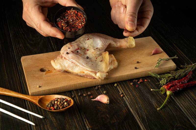 CUISSE DE POULET FERMIERE JAUNE HALAL DE NASRYA
