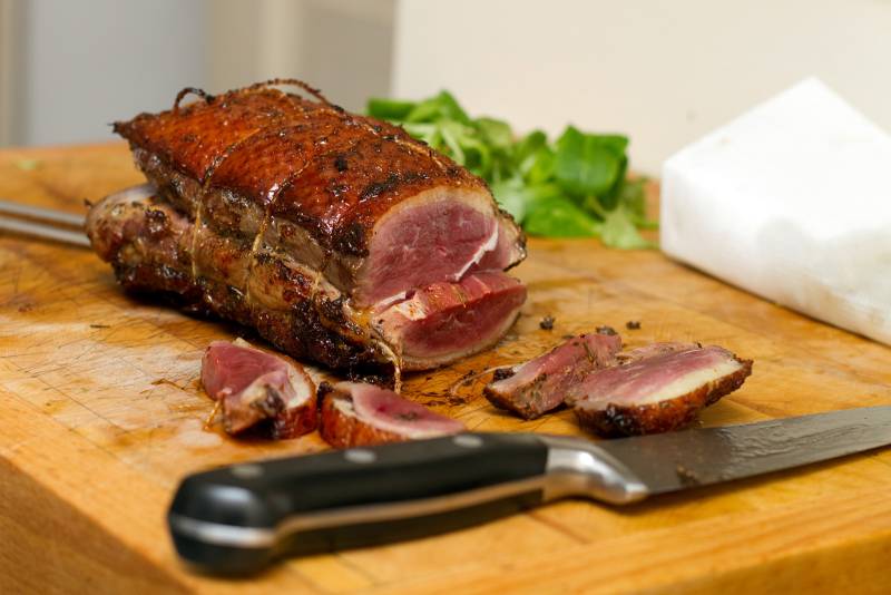 ROTI MAGRET DE CANARD AU PIMENT D'ESPELETTE HALAL