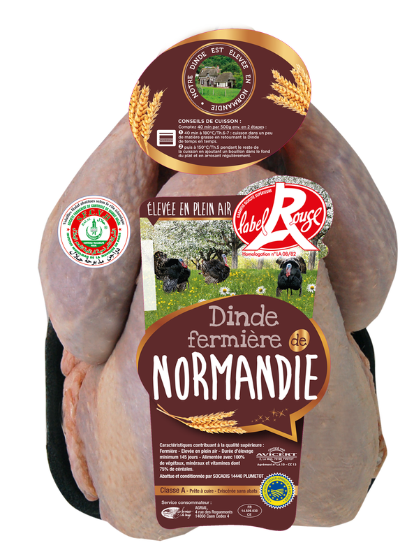 DINDE FERMIÈRE HALAL