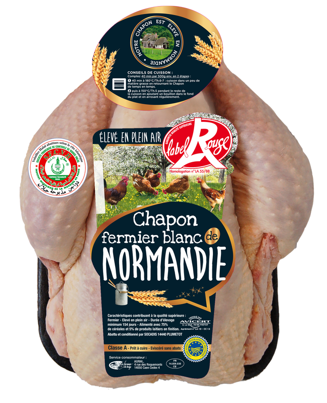 Distributeur, Grossiste de Chapon fermier Halal sur le MIN de Rungis proche de Paris